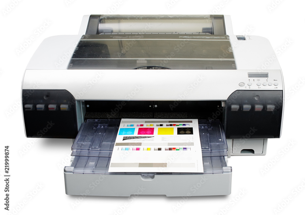 Inkjet printer working as proofer Inkjet printer working as proofer