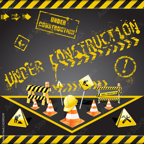 Under construction warning