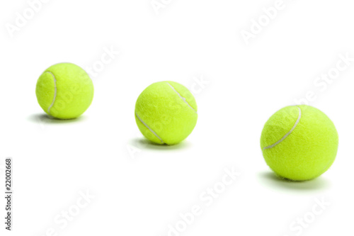 Three tennis balls © wabeno