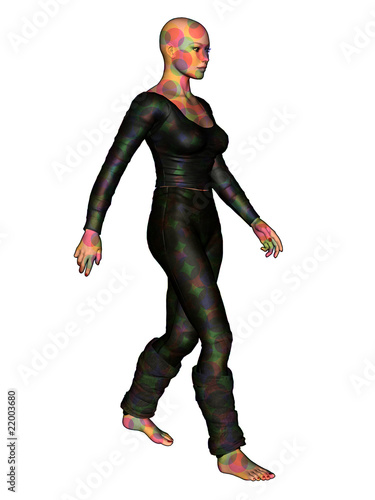 psychedelic girl