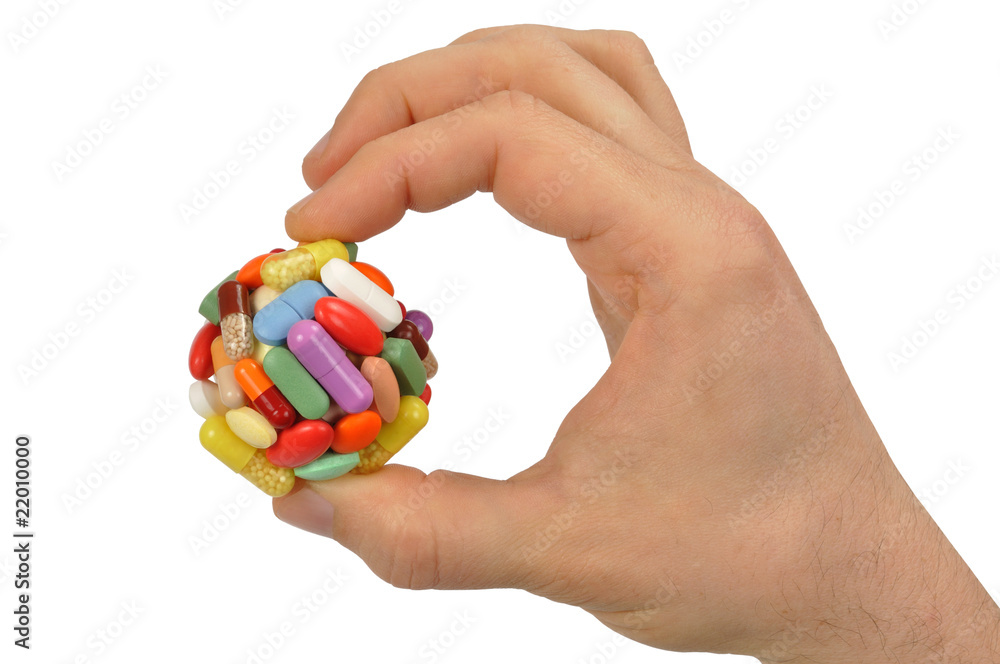 Hand with Big Pill