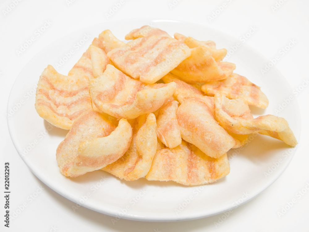 Paprika potato chips. Paprika potato chips.