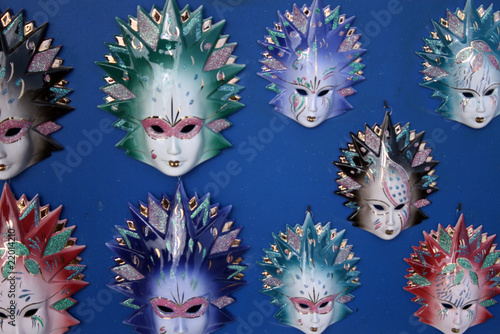 Carnival masks for sale, Venice