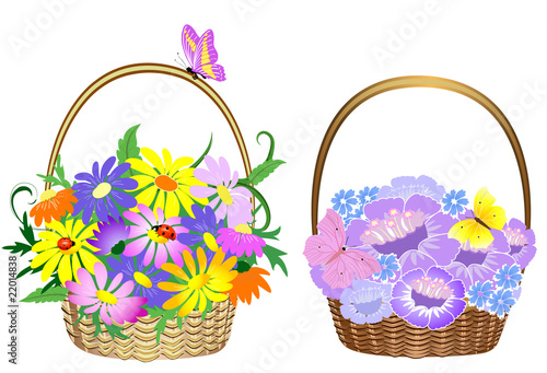 Flower baskets