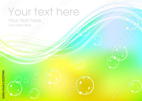 Magic summer background