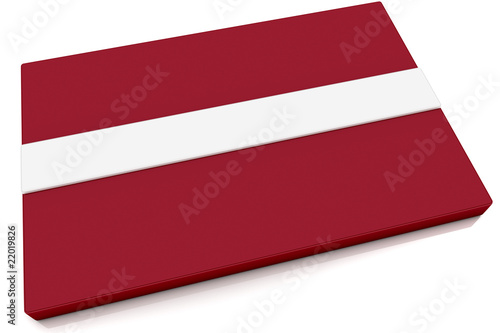 Free Download 3D Latvia Flag Button - GFXLoad