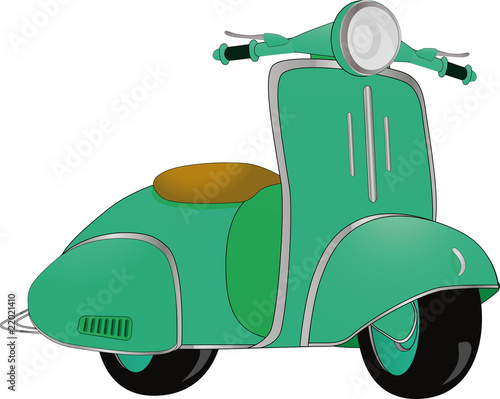 Motor scooter