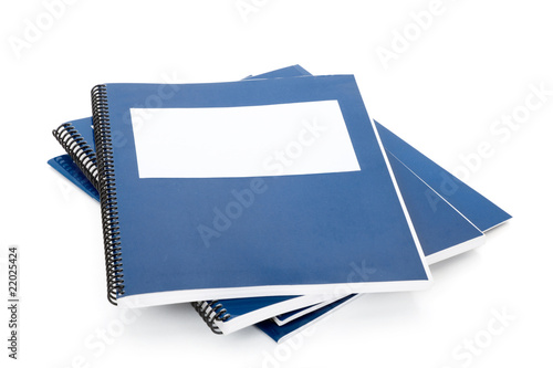 Φωτογραφία Blue school textbook