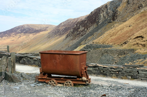 Honister Slate Mine in the Lake District photo