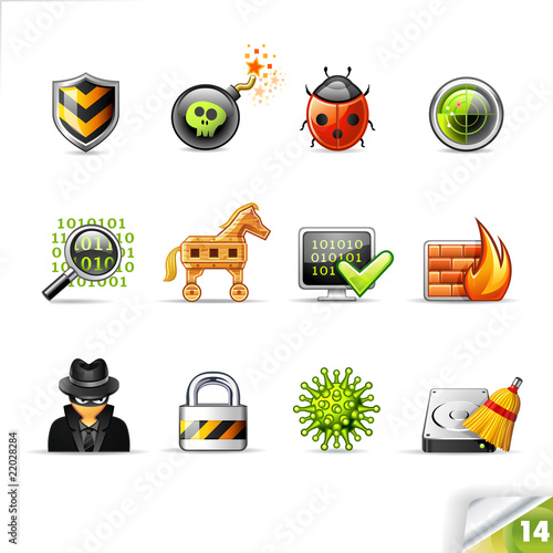 Infinity Collection | Icon set 14 | Web Security