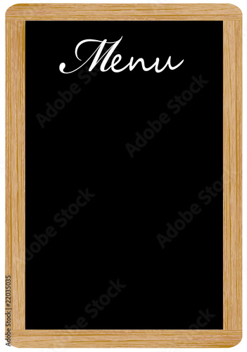 ardoise de restauration