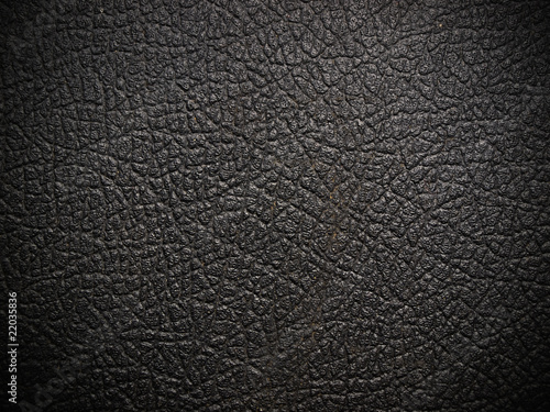 shiny black leather background close up