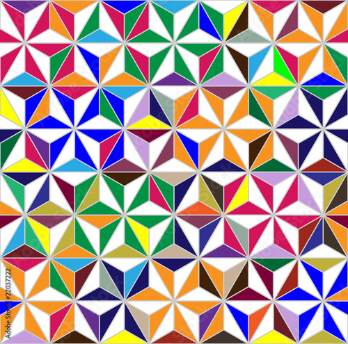Geometric ornament. Vector seamless pattern