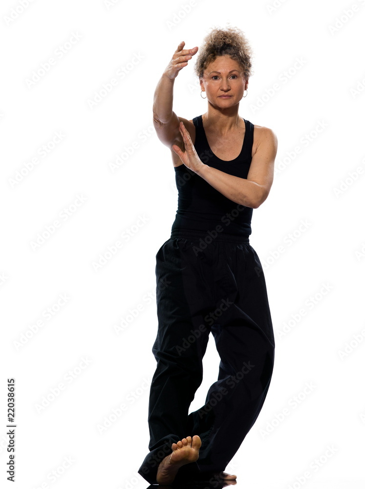 woman tai chi