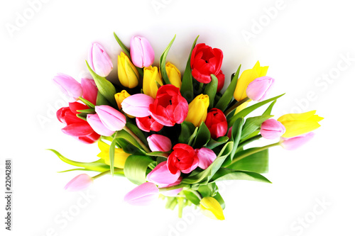 Fototapeta Naklejka Na Ścianę i Meble -  bouquet of tulips