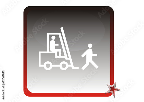 Auto - Gabelstaplerfahrer