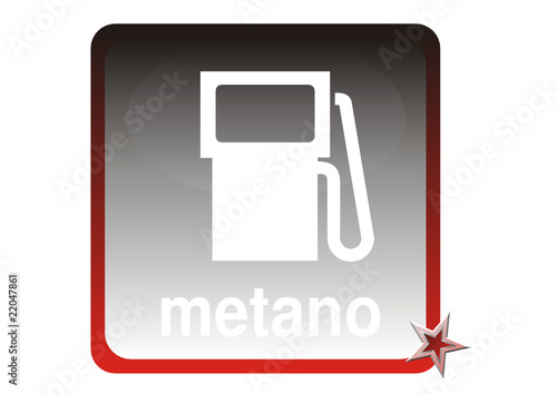 Auto - Tankstelle Metano
