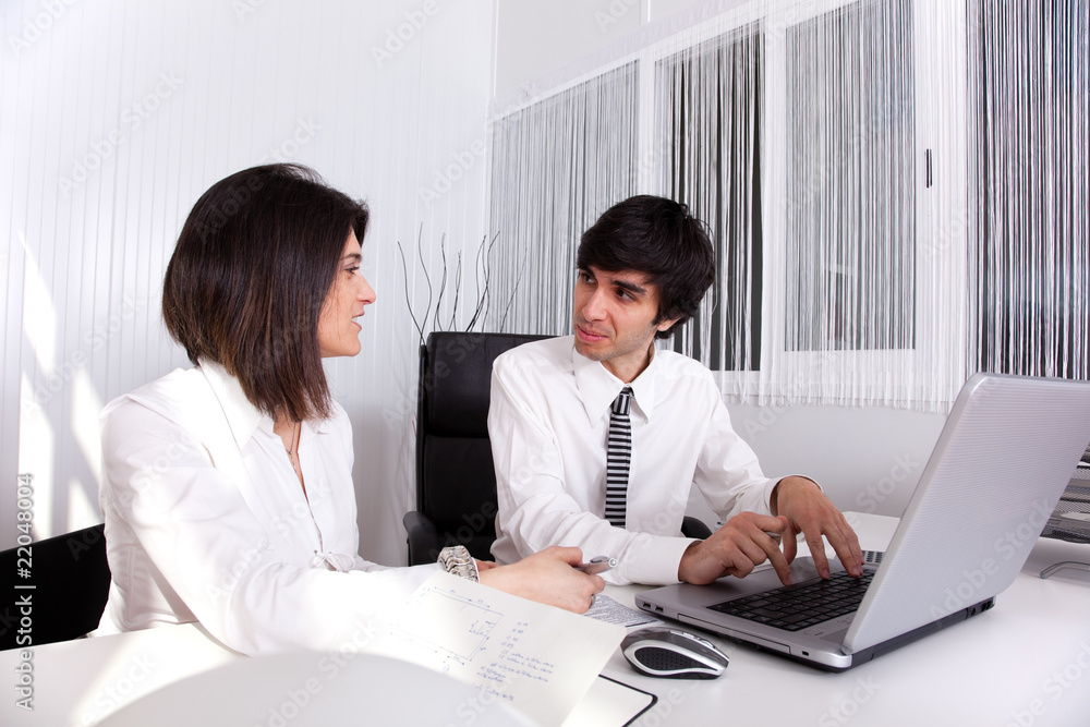 Obraz premium Modern team at the office