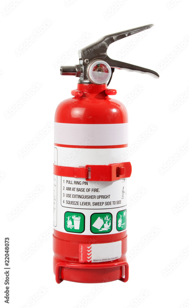 Naklejka premium Portable Fire Extinguisher