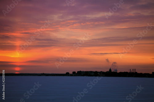 Sunset in Madison © Henryk Sadura