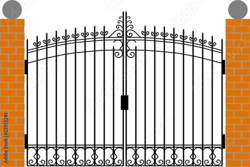 Iron gate