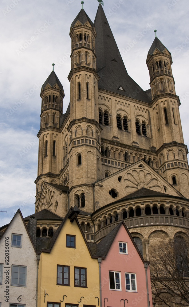 Groß Sankt Martin, Kölner Altstadt, Köln