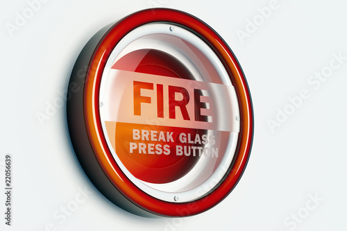 FIRE ALARM BUTTON