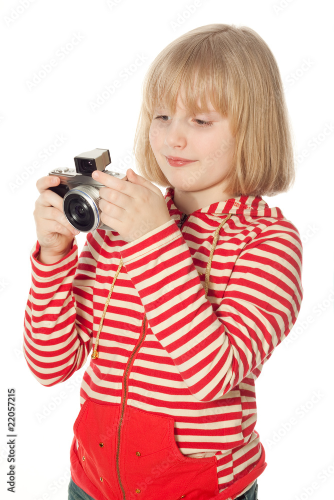 pretty young photographer