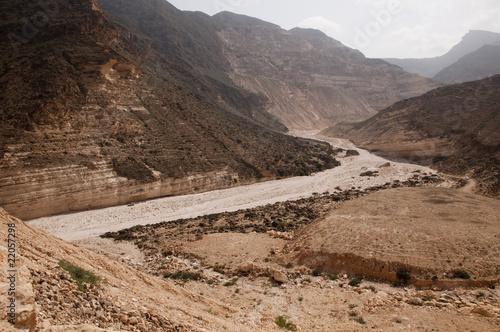 Dhofar mountains, Salalah, Oman photo