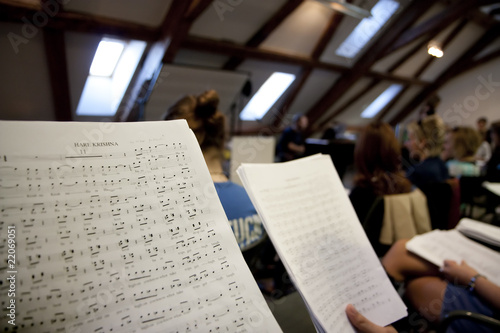 Choir rehearsal