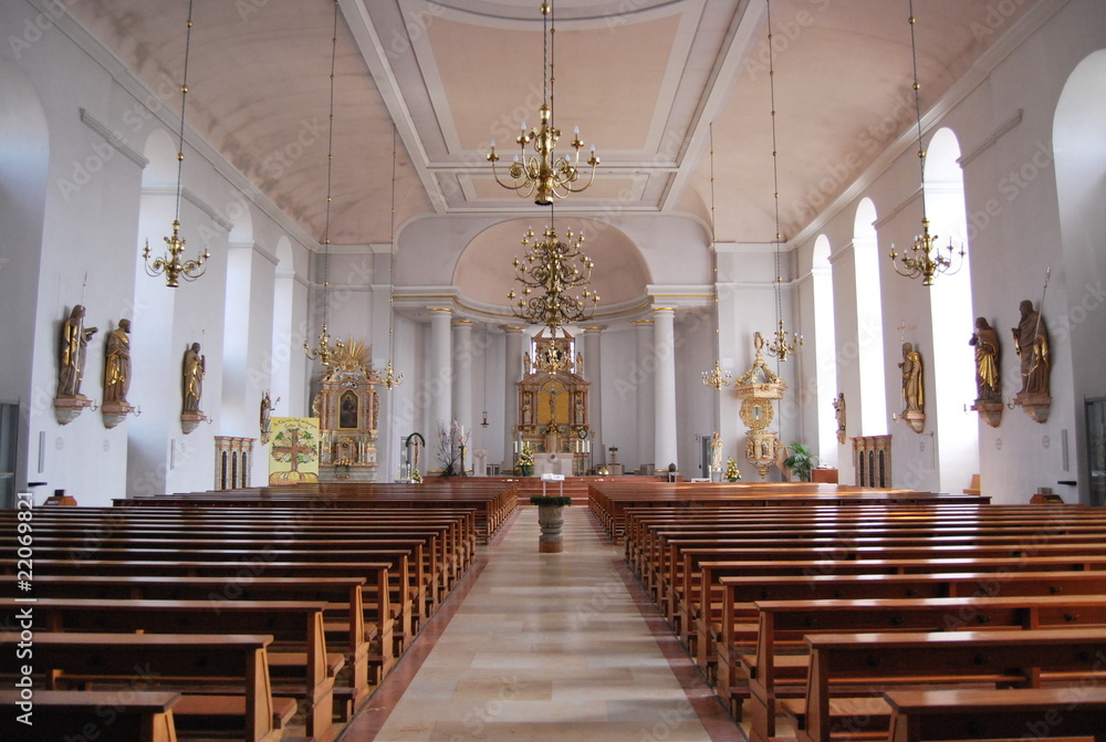 Fototapeta premium Kirchenraum