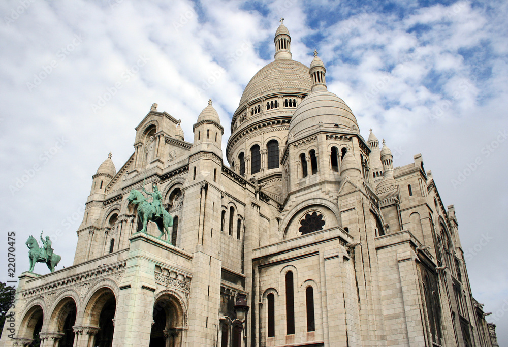 Basilique of Sacre Coeur, Paris, France