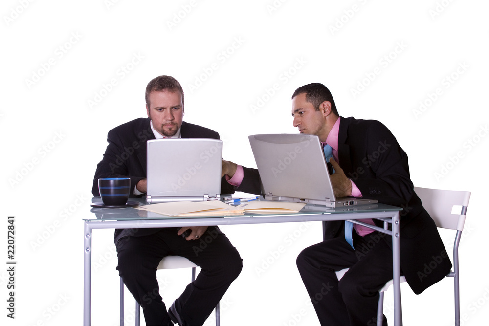 Businessmen Working Together Businessmen Working Together