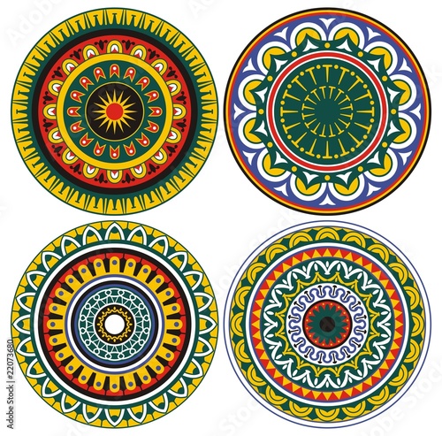 pattenrs ornaments circles and details