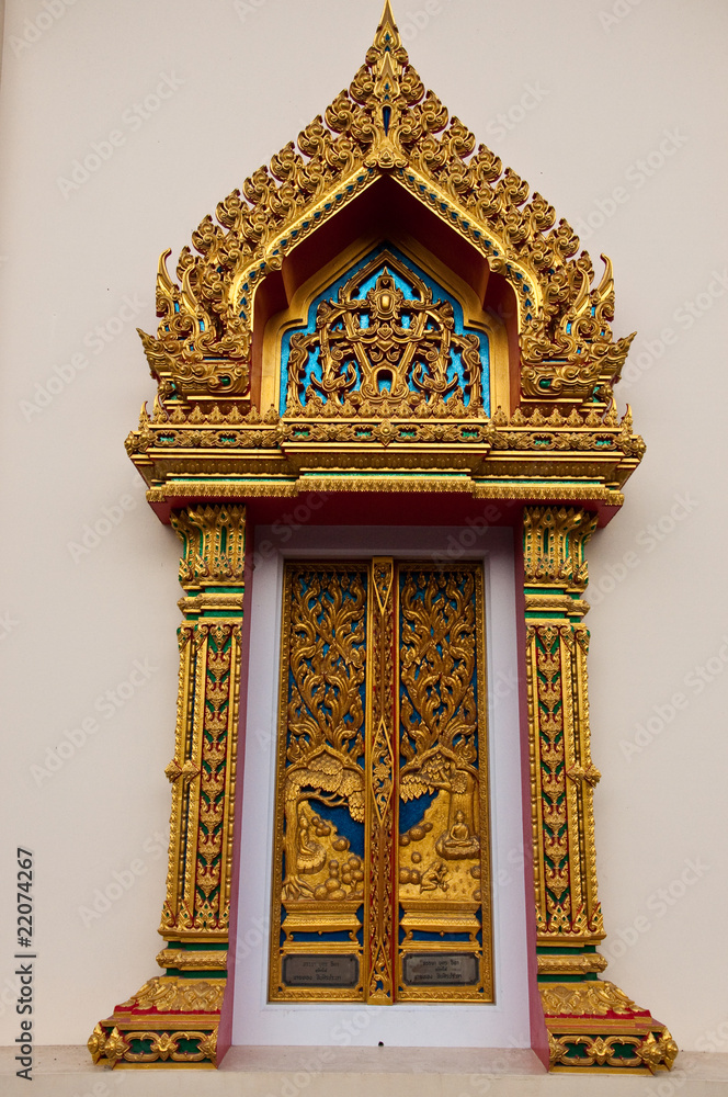 Fototapeta premium thai style window