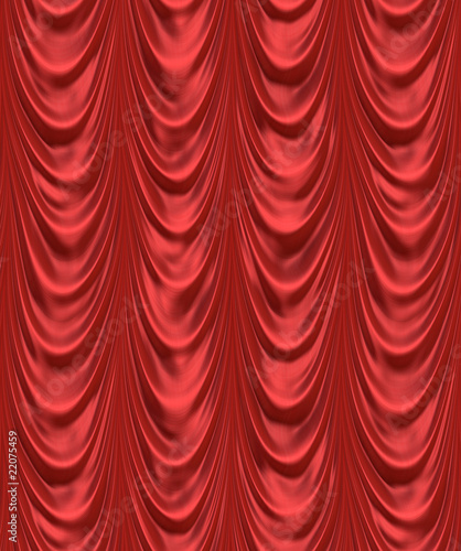 the red curtain