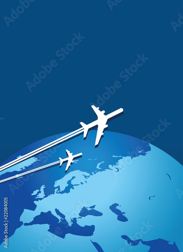 planes traveling the world