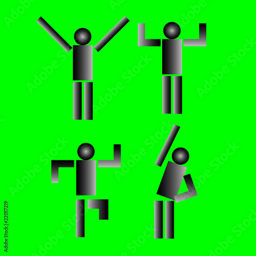 people recreation symbols