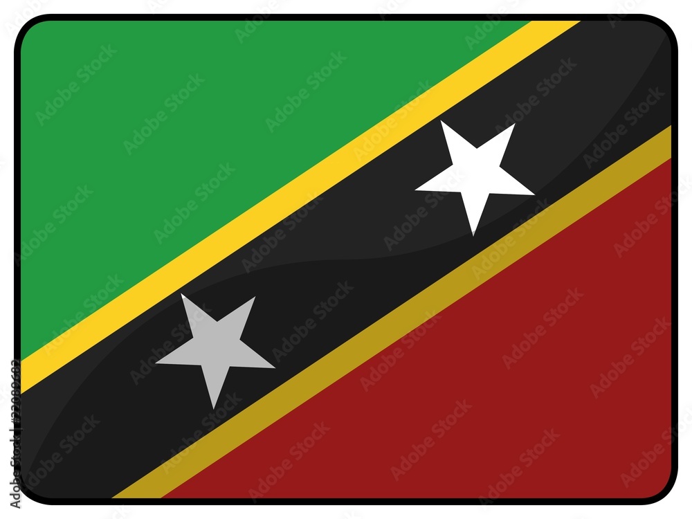 drapeau saint kitts and nevis flag drapeau saint kitts and nevis flag