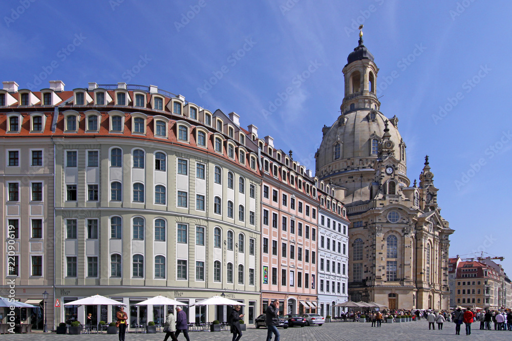 Obraz premium Frauenkirche Dresden