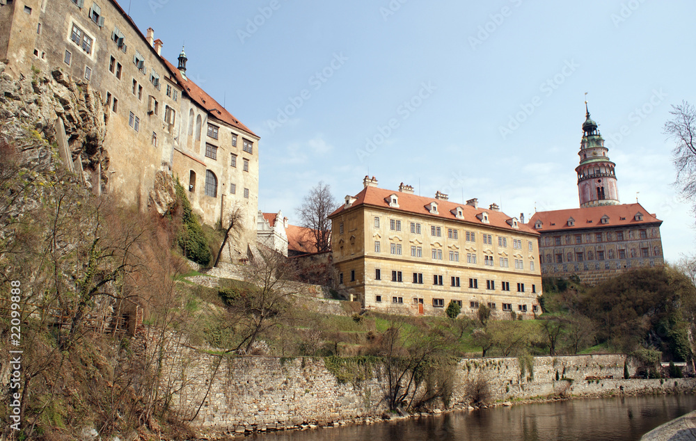 Fototapeta premium Burg und Schloss Český Krumlov