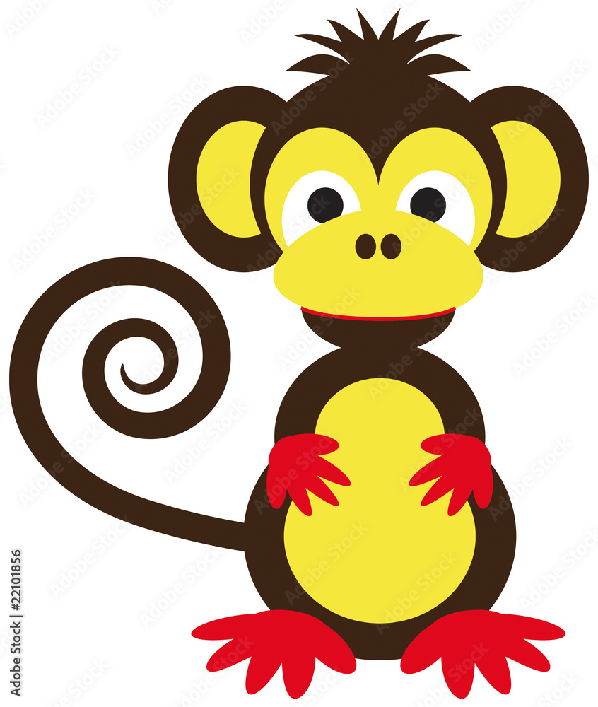 Fototapeta premium funny monkey