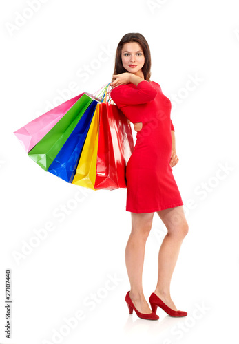 Shopping  woman