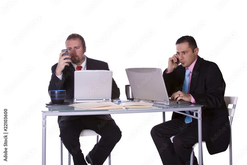 Businessmen Working Together Businessmen Working Together