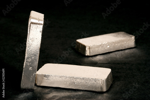 Silver bars photo