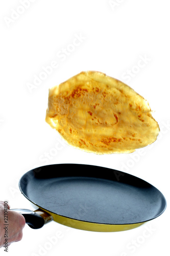 Tossing a Pancake