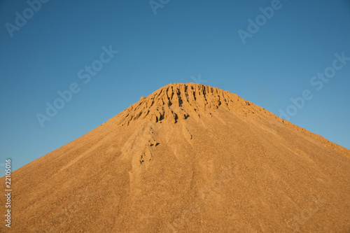 Heap of sand