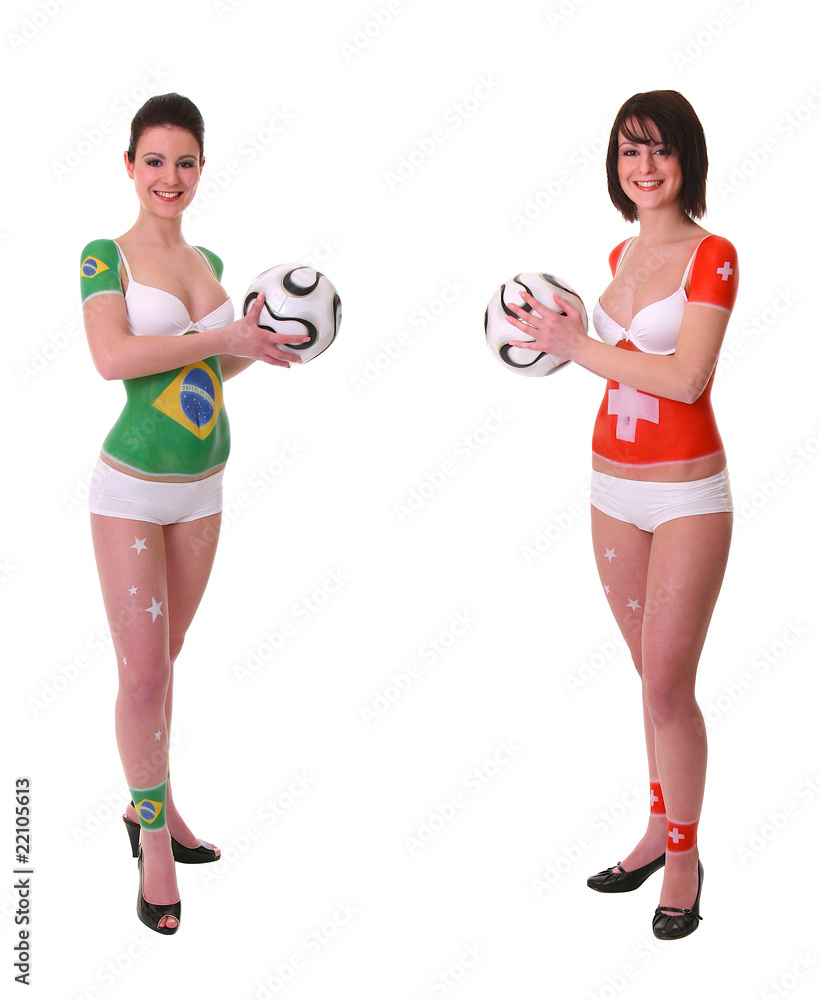 WM 2010 Spiel Brasilien - Schweiz WM 2010 Spiel Brasilien - Schweiz