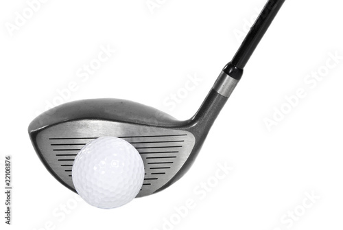 Golf club and ball