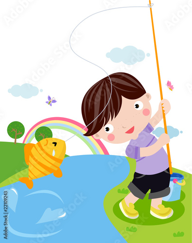 fishing boy